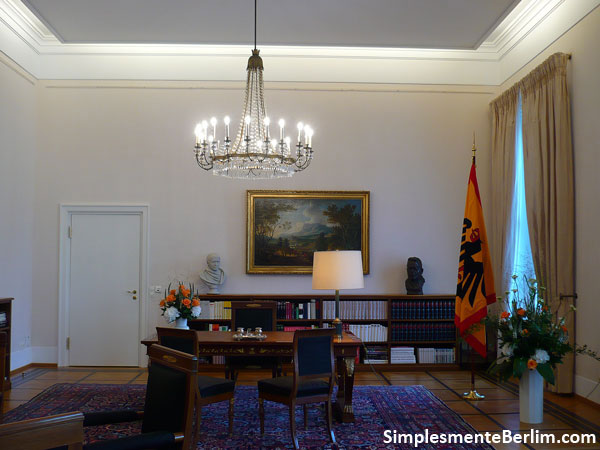 Palácio Bellevue em Berlim: Sala do Presidente Palacio Bellevue
