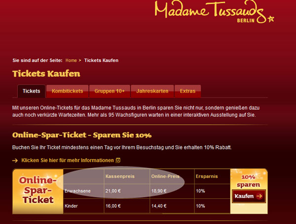 Dica: Onde comprar ingressos mais barato para Madame Tussauds e AquaDom & Sea Life