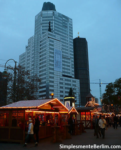 Feira de Natal na Gedächtniskirche