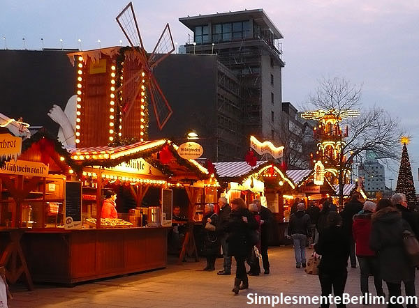 Feira de Natal na Gedächtniskirche