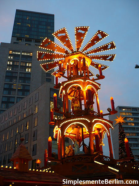 Feira de Natal na Gedächtniskirche