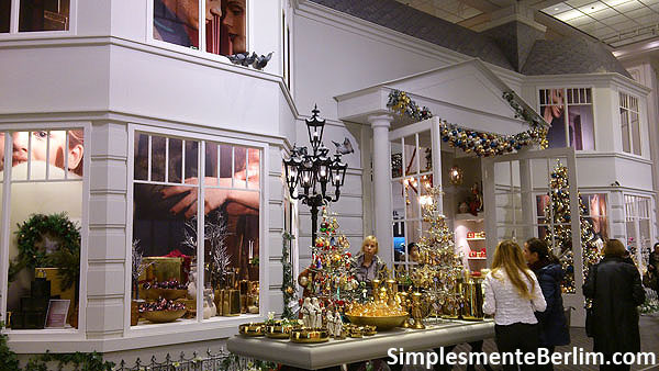 A decoração de natal da Kadewe