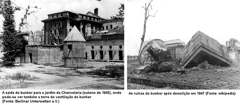 Bunker de Hitler (Clique na imagem para ampliar)
