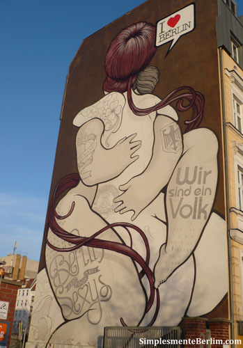 Arte de rua em Berlim