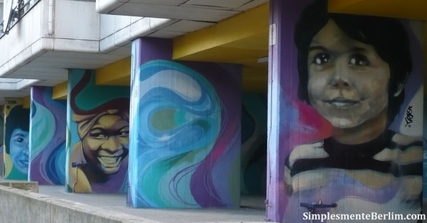 Arte de rua em Berlim
