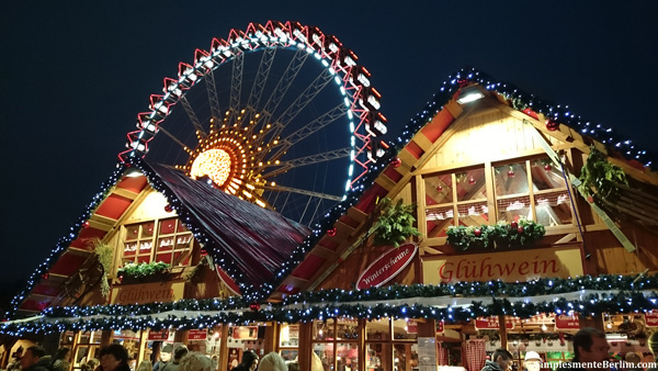 Mercado de Natal em Berlim - Em frente à Prefeitura