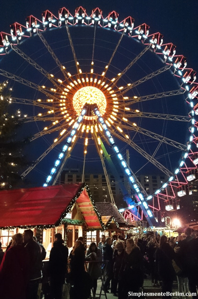 Mercado de Natal em Berlim - Em frente à Prefeitura