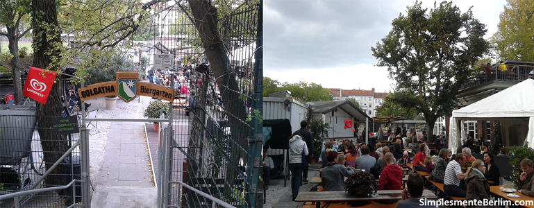 Biergarten Golgatha no Viktoriapark (Clique na imagem para ampliá-la)