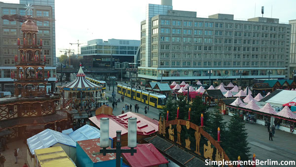 Feira de Natal em Berlim - Alexanderplatz