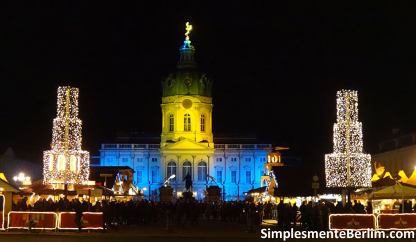 Feira de Natal em Berlim - Palácio de Charlottenburg