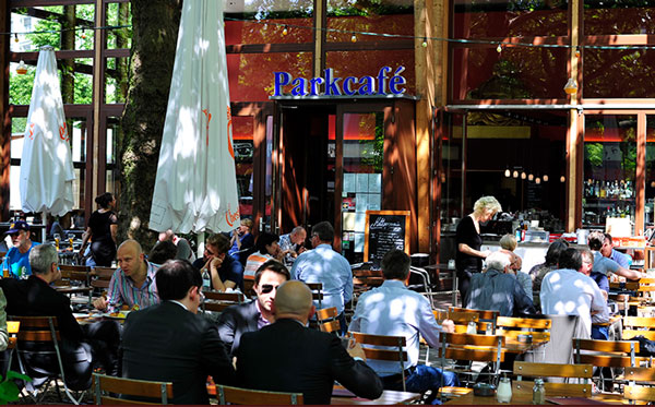 Top 10 Biergärten em Berlim - Parkcafé