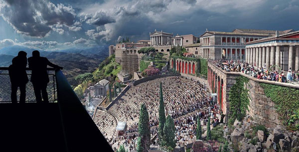 Panorama PÉRGAMO: Obras-primas da Antiga Metrópole com um Panorama em 360° de Yadegar Asisi
