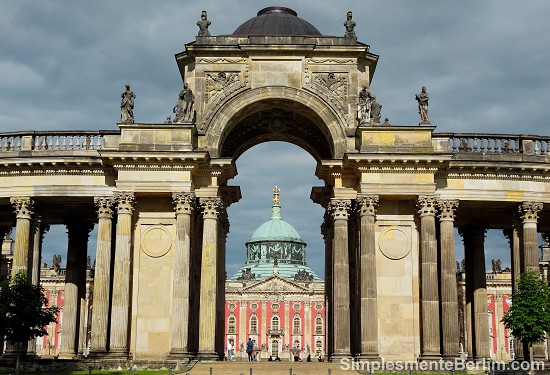 Neues Palais no Parque Sanssouci