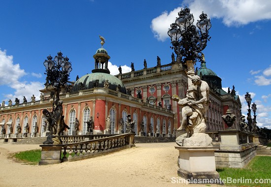 Neues Palais no Parque Sanssouci