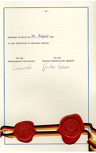 História da reunificação da Alemanha
