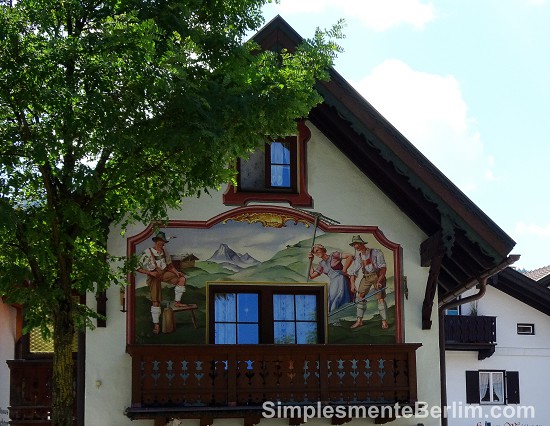 Lüftlmalerei - A arte na fachada das casas do Sul da Alemanha