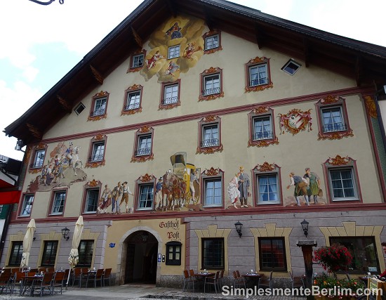 Lüftlmalerei - A arte na fachada das casas do Sul da Alemanha