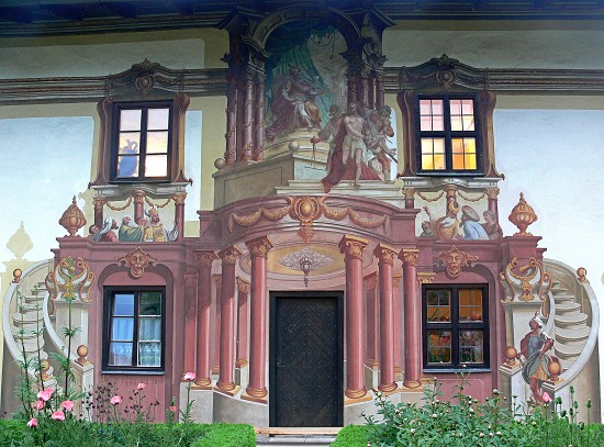 Lüftlmalerei - A arte na fachada das casas do Sul da Alemanha