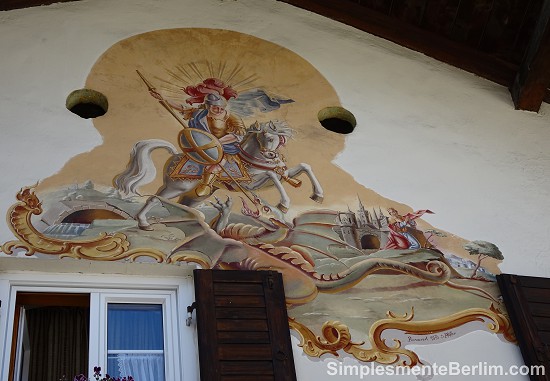 Lüftlmalerei - A arte na fachada das casas do Sul da Alemanha